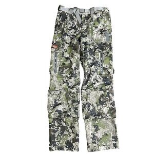 Sitka Gear Optifade Open Country Mountain Hunting Pants Size 30 Cargo Green
